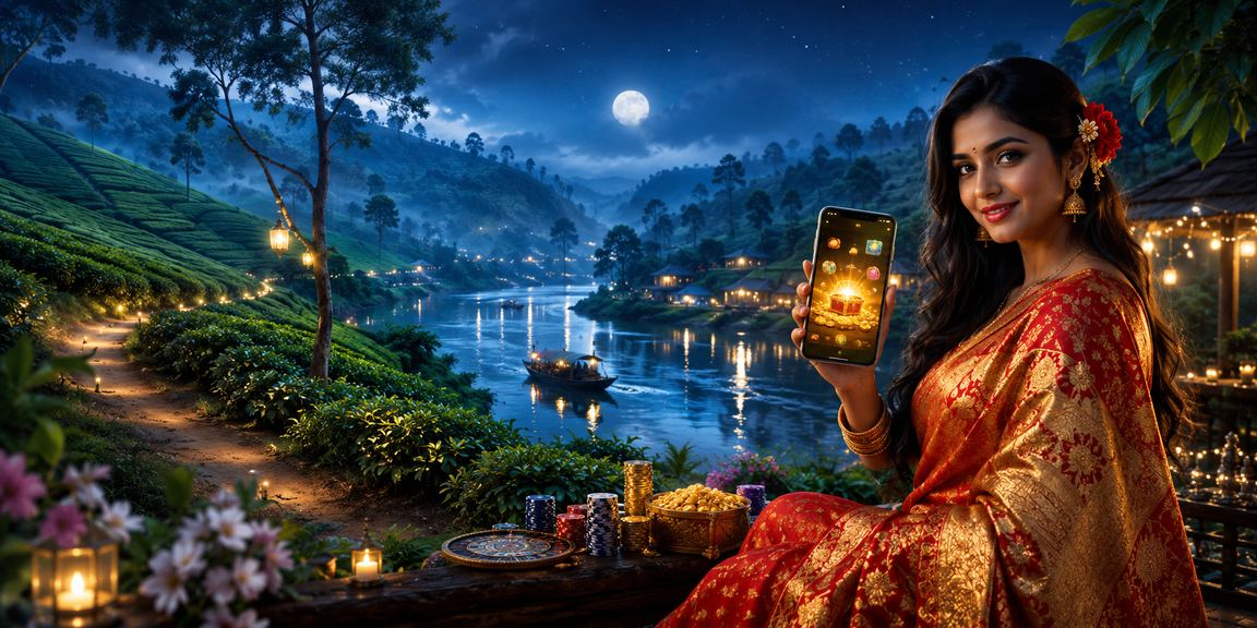 রংপুরে শাড়ি পরিহিত বাংলাদেশি নারী মোবাইলে ক্যাসিনো প্ল্যাটফর্ম ব্যবহার করছেন